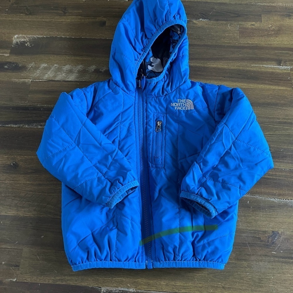 The North Face Blue Bear Print Jacket - Picture 7 of 10
